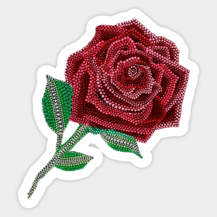 Rose - Red Sticker